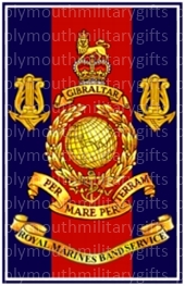 Royal Marines Band Service Magnet